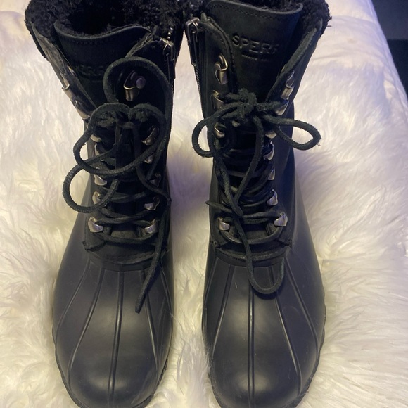 Sperry Shoes - Sperry Women's Black Saltwater Winter (Duck) Boots. Size 9.5. Excellent Cond